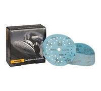 Mirka Galaxy Papier abrasif époxy 125mm autoagrippant grain 600 pour poncer l'époxy, le bois, l'époxy, le rivertable / 50 pcs disques abrasifs