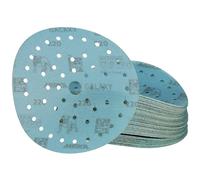 Mirka Galaxy Papier abrasif époxy 150mm autoagrippant grain 240 pour poncer l'époxy, le bois, l'époxy, le rivertable / 50 pcs disques abrasifs