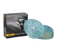 Mirka Galaxy Papier abrasif époxy 150mm autoagrippant grain 320 pour poncer l'époxy, le bois, l'époxy, le rivertable / 50 pcs disques abrasifs