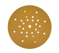 Mirka Gold Papier abrasif universel Ø 225mm autoagrippant 27H P240, 25/pack/Pour poncer le plâtre, le mastic, les panneaux de particules, le bois, la peinture