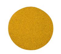 Mirka Gold Papier abrasif universel Ø 77mm autoagrippant P80, 50 pcs/Pour poncer le plâtre, le mastic, les panneaux de particules, le bois, la peinture