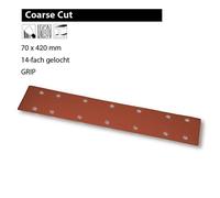 MIRKA 50x Grossier Cut 70x420mm Bandes de Ponçage 14L Scratch P40-P120