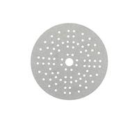 MIRKA Iridium Papier abrasif Premium Ø 125mm autoagrippant 89 trous, grain 150, 100 pcs - Pour poncer la peinture, le mastic, l'apprêt, le bois, l'acier, les matériaux minéraux, le plastique