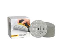 Mirka Mirka Abrasif papier IRIDIUM 150 mm Grip 121L 100 pièces Quantité:100