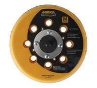 Mirka Plaque d'appui 1975559 – 125 mm, 28 trous, 5/16 poignée, moyen – 1 pièce