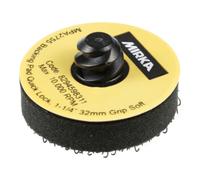 Mirka MIRKA Plateau de support PU souple 10 pièces, Ø ext. 32 mm Quantité:1