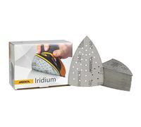 Mirka Papier abrasif auto-agrippant Iridium triangle 100x152mm 36 trous