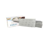 Mirka Papier abrasif Iridium 115x230 mm auto-agrippant 55 trous grain 120 | Papier abrasif premium grain 120 pour ponçage peinture mastic apprêt bois acier plastique usage professionnel