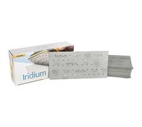 Mirka papier abrasif Iridium auto-aggrippant 115x230 mm 55 trous | Papier abrasif premium Mirka grain 220 pour peinture mastic apprêt bois acier plastique ponçage efficace auto-agrippant