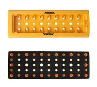 Mirka Patin de ponçage 80x230mm Auto-agrippant/Pour ponceuse manuelle DecoSander/pour la finition lisse des murs et des plafonds, la construction à sec, les travaux de détail