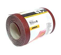 Mirka Red Rouleau de papier abrasif 115mm x 5m / grain P150 / 1 rouleau/Pour le ponçage du bois, du métal et du plastique