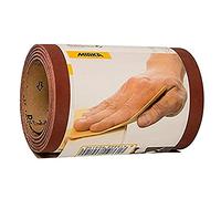 Mirka Red Rouleau de papier abrasif 115mm x 5m / grain P40 / 1 rouleau/Pour le ponçage du bois, du métal et du plastique