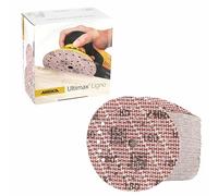 MIRKA Ultimax Ligno Ø 125mm Disques abrasifs autoagrippant Multifit/Grain 180/100 pièces/Multi-Trous/pour poncer Les Surfaces en Bois