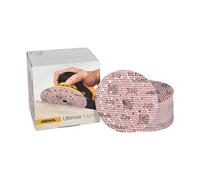 MIRKA Ultimax Ligno Ø 150mm Disques abrasifs autoagrippant Multifit/Grain 220/100 pièces/Multi-Trous/pour poncer Les Surfaces en Bois