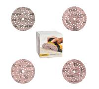 Mirka Ultimax Ligno Disques abrasifs Ø 125 mm auto-agrippant/Pack mixte 10 de chaque grain P80, P120, P150, P180 / 40 pcs/Pour ponceuses excentriques 125 mm