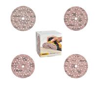 Mirka Ultimax Ligno Disques abrasifs Ø 150 mm auto-agrippant/Pack mixte 10 de chaque grain P80, P120, P150, P180 / 40 pcs/Pour ponceuses excentriques 150 mm