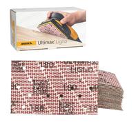 Mirka Ultimax Ligno Feuilles de Ponçage 81x133mm, Grain P180, Fixation Auto-Agrippante, Compatibles avec Système Multifit, Lot de 50
