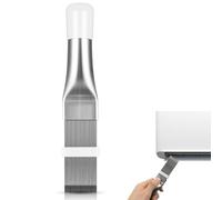 MIRKUZI Pièces et Accessoires pour lave-linges, Peigne à ailettes en acier inoxydable, brosse de nettoyage pour sèche-linge, brosse pour condenseur de climatiseur