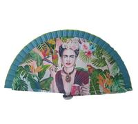 Miro Boho Chic - Éventail Frida élégance et tradition dans un éventail au design exclusif cadeau original pour femme cadeau ami invisible, Tropical 1, Talla Unic