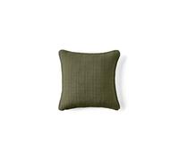 Miro - coussin - en velours texturé - 40x40 cm - Vert Olive