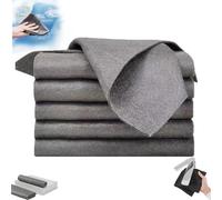 Miro France Chiffon Bayetas Espagnol 2 Faces, Bayeta Espagnole Microfibre et Gomme, Chiffon Nettoyage Magique Vitre Sans Trace