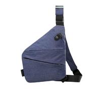 Miro France SafeBag - Sac à bandoulière antivol Sac à Dos antivol Multi-Poches pour Hommes et Femmes, idéal pour Le Voyage, la randonnée et Le Cyclisme, avec Un système de Port Confortable