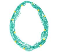 Miro Travel Wear Antica Sartoria Collier citrons avec perles en résine style bohème, perles colorées avec pendentifs pour femme ami invisible, Fino, Résine, Sans objet