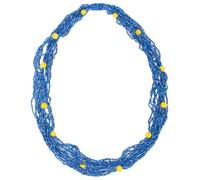 Miro Travel Wear Antica Sartoria Collier citrons avec perles en résine style bohème, perles colorées avec pendentifs pour femme ami invisible, Grueso, Résine, Sans objet