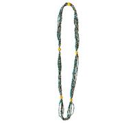 Miro Travel Wear Antica Sartoria Collier citrons avec perles en résine style bohème, perles colorées avec pendentifs pour femme ami invisible, Grueso, Résine, Sans objet