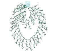 Miro Travel Wear Antica Sartoria - Collier pour femme avec perles en résine style bohème, perles colorées avec pendentifs. Magnifique bijouterie. Colliers pour femme, ami invisible, cadeaux originaux