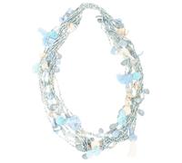 Miro Travel Wear Antica Sartoria Coraux 30 colliers pour femme avec perles en résine style bohème, perles de couleurs magnifiques colliers pour femme ami invisible cadeaux originaux, Talla unica