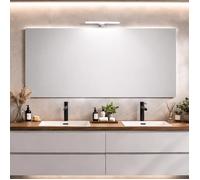 MIROIR 120x70 A AFFLEUREMENT AVEC LAMPE LED