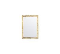 Miroir 50x70 cm Bois de Manguier et Rotin Miro
