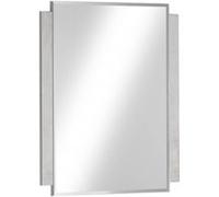 Miroir 82x90cm pour Commode Aspect Béton Ciré - TERESA - ALTOBUY Gris G