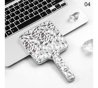 Miroir À Cils Portatif Haute Définition En Forme De C?ur,1 Pièce,Miroir D'Inspection Des Cils,Gadgets De Maquillage,Miroir De Vanité,Cadeaux Pour Filles.N4.