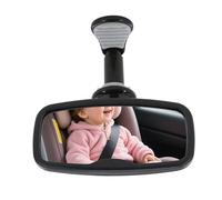 Miroir à Clip - Sécurité Grand Angle Incassable, Vision Arrière Résistante aux Chocs, Lentille Fixable Sécurisée, Accessoire en ABS Robuste, pour Parents Voiture Voyage