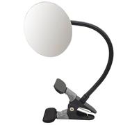 Miroir à clipser pour une meilleure visibilité sur le bureau ou les cabines, vue arrière, sécurité personnelle, surveillance flexible, clip sur la sécurité