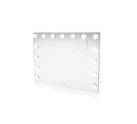 Miroir à LED 58 x 46 cm Bluetooth Maquillage Tactile Luminosité Réglable