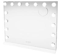 Blanc - Miroir à LED 58 x 46 cm Bluetooth Maquillage Tactile Luminosité Réglable