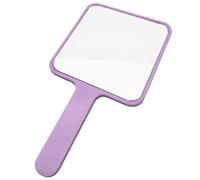 Miroir À Main Grand Maquillage Miroir Salon Coiffeuse Coiffeur Outil Violet, Miroir À Main, Miroir De Maquillage, Grand Miroir