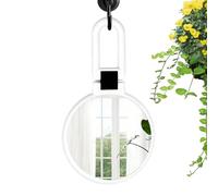 Miroir à main grossissant double face 50X compact pliable | Miroir portable pour salle de bain, chambre à coucher, coiffeuse, bureau, dortoir