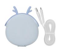 Miroir À Main Portable Avec Chargeur Usb, 3000mah, Miroir De Maquillage Avec Lumières, Cadeau Pour Fille, Produits Cosmétiques