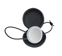 Miroir à main pour plongée - Sangle réglable en verre de 5,6 cm, équipement de rétroviseur portable imperméable | plongée en apnée dans les grottes, survie, natation, inspection sous-marine, sports de