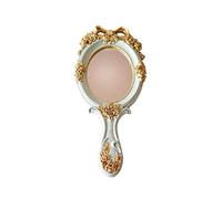 Miroir à main vintage or rose cadeau compact pour maman, femme, petite amie