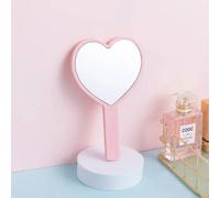 Miroir À Poignée En Forme De Coeur De Cerise,Main Dans La Main Avec Un Miroir À Transporter,Petit Miroir Mignon Pour Filles,Miroir De Maquillage.Pink