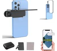 Miroir à Selfie Effet Miroir avec Effet Miroir pour photographier Le Ciel, Le lac, l'eau, Le Portrait, kit de Clip pour Smartphone, réflecteur pour Photographie, Compatible avec Tous Les téléphones.