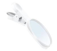 Miroir à selfie pour smartphone - Miroir réfléchissant pour téléphone portable - Artefact - Accessoire de téléphone de voyage universel avec sac de rangement pour les amateurs de photos en streaming