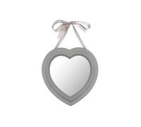Miroir à Suspendre Coeur 20x20cm Taupe
