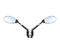 Miroir à Vélo Pour Guidon | Merreur De Vue Arrière De 5,31 Pouces Pour Les Cyclistes | Pa Pp Aluminium Accessoires De Bicycle Extendable Avec Voie Panoramique Bille De Rackage Et Vtt Vtt