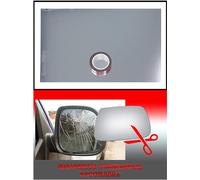 Miroir accessoire avec autocollant double face 3M, 13 x 20 cm